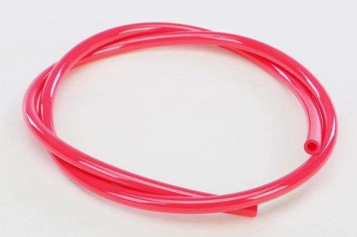 Helix Racing Products - Helix Racing Products Colored Fuel Line - 3/16in. x 5/16in. 3ft. - Transparent Red - 316-5161