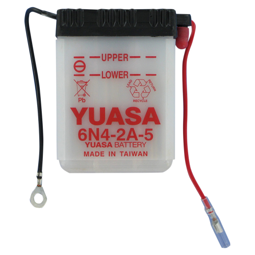 Yuasa - Yuasa Conventional 6V Battery - 6N4-2A-5 - YUAM2645A