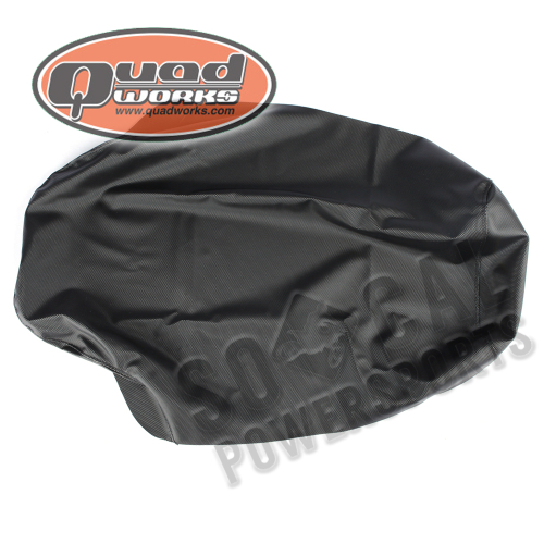 Quad Works - Quad Works Seat Cover - Gripper - Black - 31-43587-01
