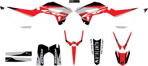 DCOR - DCOR COR 9 Honda Complete Graphics Kit - White - 20-10-444
