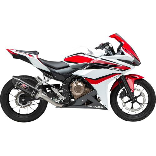Yoshimura - Yoshimura R-77 Street Series Works Finish Full Systems - Carbon Fiber Muffler - 12552A0220