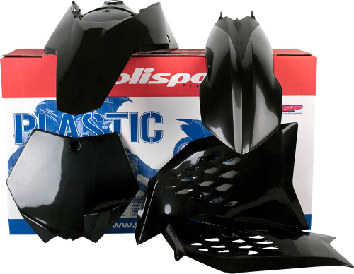 Polisport - Polisport Plastic Kit - Black - 90239