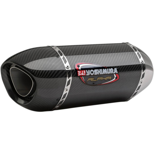 Yoshimura - Yoshimura Alpha Signature Series Slip-On - Carbon Fiber Muffler - 13141EM220