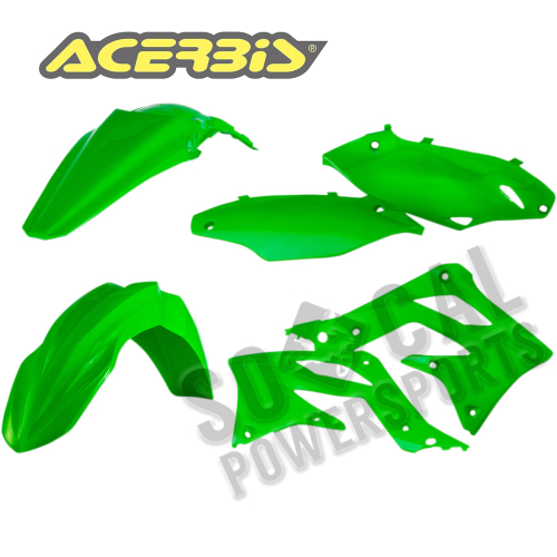 Acerbis - Acerbis Plastic Kit - Green - 2386410235