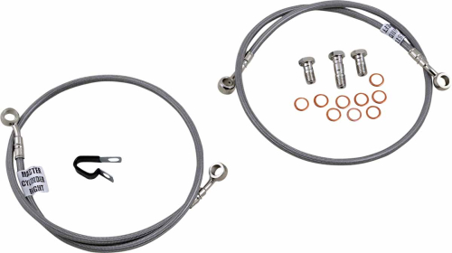 Galfer Brakes - Galfer Brakes Stainless Steel Front Hydraulic Brake Line Kit - FK003D704-2