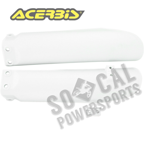 Acerbis - Acerbis Lower Fork Covers - White - 2253090002