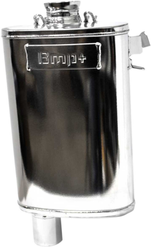 BikeMan Performance - BikeMan Performance Full Velocity Muffler - Ceramic Chrome - 02-120-SC