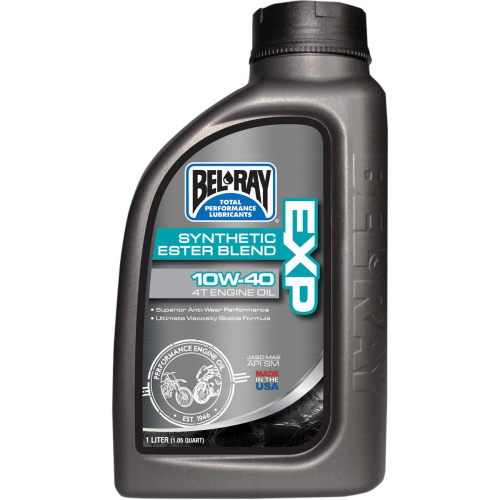 Bel-Ray - Bel-Ray EXP Synthetic Ester Blend 4T Engine Oil - 20W50 - 1L. - 99131-B1LW