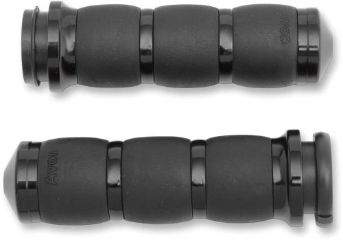 Avon Grips - Avon Grips Velvet Air Cushion Grips - Black - AIR-96-FLY