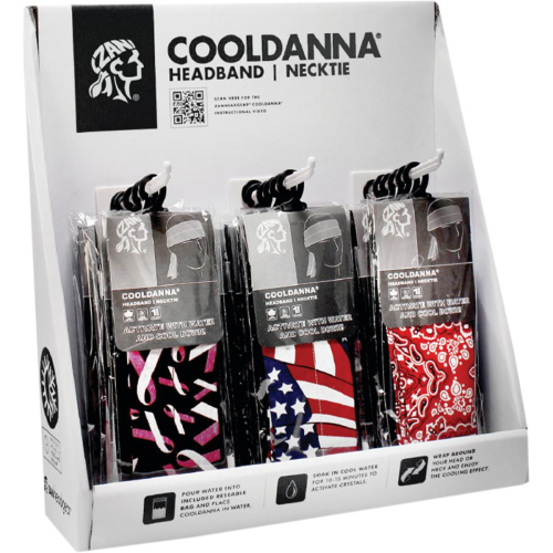 Zan Headgear - Zan Headgear Cooldanna Display - PP007