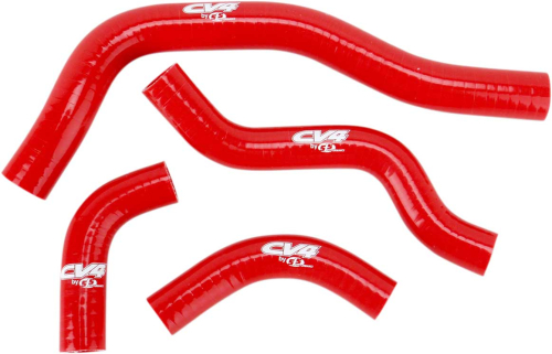 CV4 - CV4 Radiator Hose Kit - Red - SFSMBC47R