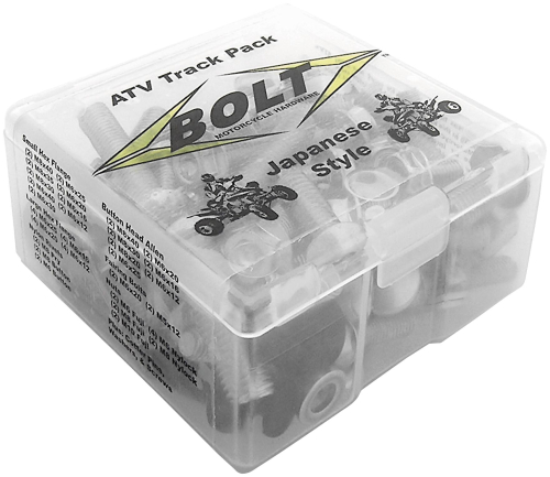 Bolt MC Hardware - Bolt MC Hardware Track Pack - 98ATVTP