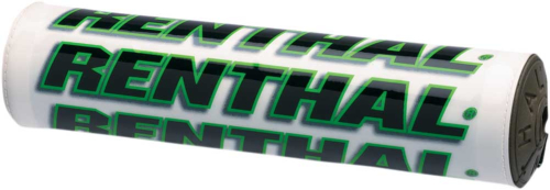 Renthal - Renthal SX Crossbar Pad - 8.5in. - White/Green - P269