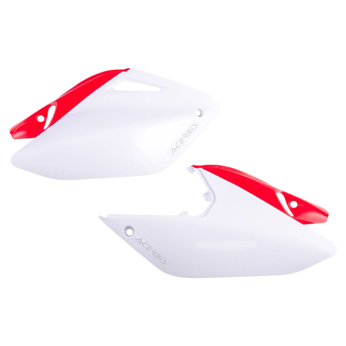 Acerbis - Acerbis Side Panels - White/Red - 2071081030