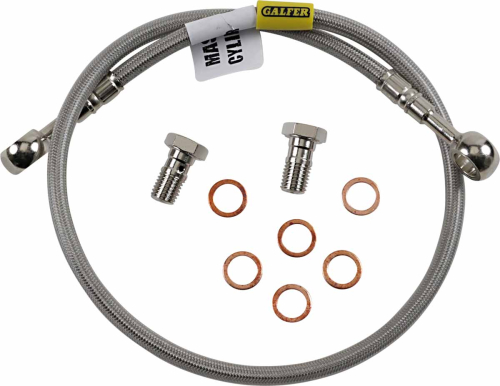 Galfer Brakes - Galfer Brakes Stainless Steel Rear Hydraulic Brake Line Kit - FK003D253R