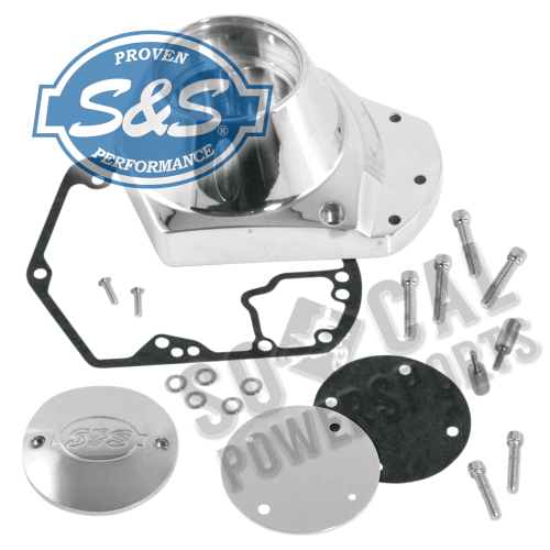 S&S Cycle - S&S Cycle Billet Gear Cover - Polished Finish - 31-0336
