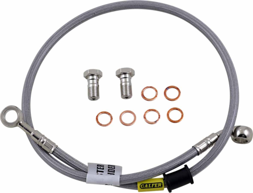 Galfer Brakes - Galfer Brakes Stainless Steel Rear Hydraulic Brake Line Kit - FK003D484R
