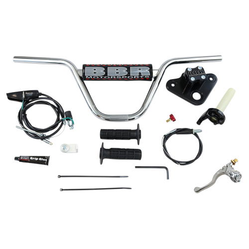 BBR Motorsports - BBR Motorsports Handlebar Kit - Black - 510-HXR-5011