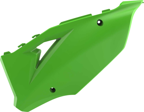 Polisport - Polisport Restyle Side Number Plate - Green - 8425900001
