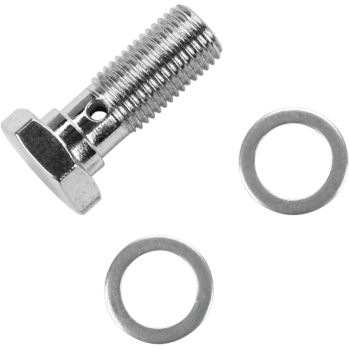 Russell - Russell Cycleflex Universal Brake Line Fitting - 3/8in-24 Banjo Bolt - R40509