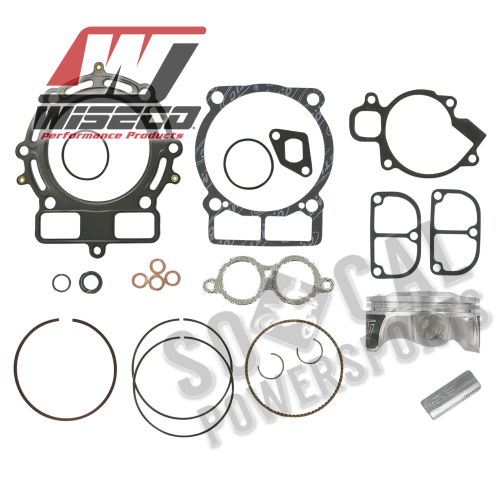 Wiseco - Wiseco Top End Kit - Standard Bore 89.00mm, 12:1 Compression - PK1447