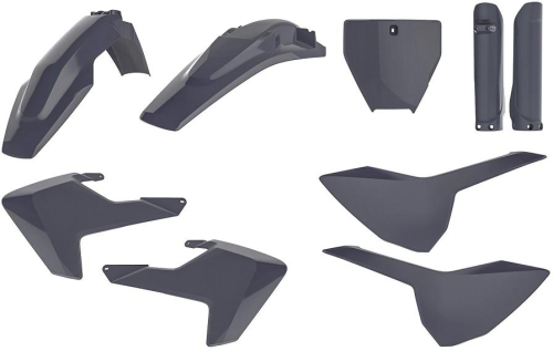 Polisport - Polisport Plastic Kit - Nardo Gray - 90842