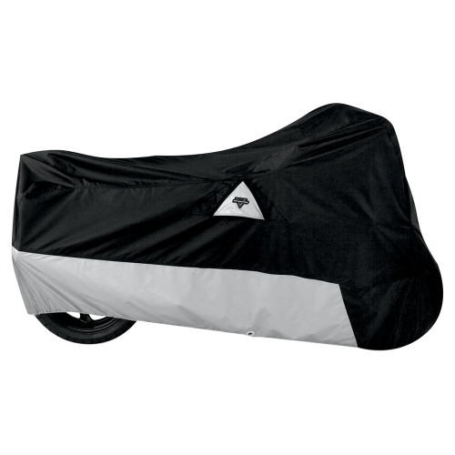 Nelson-Rigg - Nelson-Rigg 400 Defender Cover - Black/Silver - Large - DE-400-03-LG