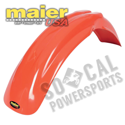 Maier Mfg - Maier Mfg Front Fender - Orange - 123607
