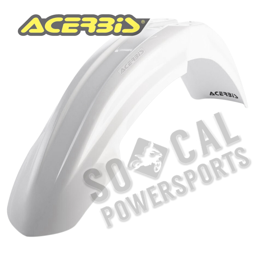Acerbis - Acerbis Front Fender - White - 2040510002