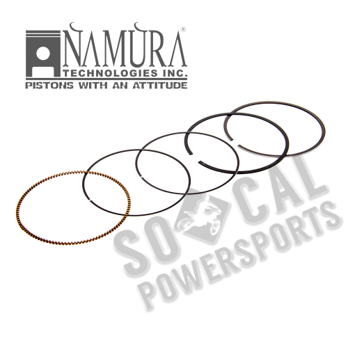 Namura Technologies - Namura Technologies Piston Ring Set - 95.00mm-95.02mm - NA-40009R