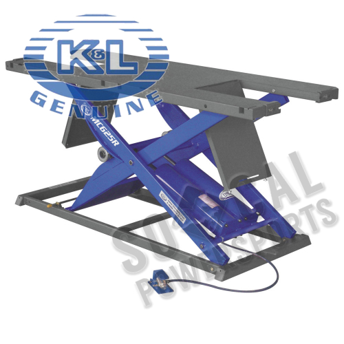 K&L Supply - K&L Supply MC625R Air Lift - Gray/Blue - 35-6350