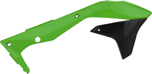 Polisport - Polisport Radiator Shroud - Green/Black - 8418300001