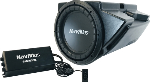 NavAtlas - NavAtlas Rzr Subwoofer Under Dash Glove Box Speaker System - NRZ10BPK