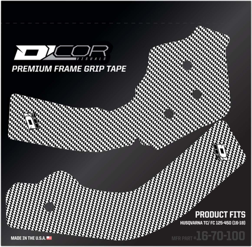DCOR - DCOR Frame Grip Guard Decals - OEM - 16-70-100