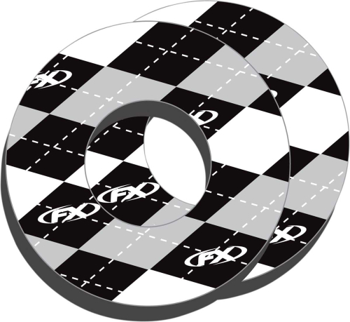 Factory Effex - Factory Effex Moto Grip Donuts - Argyle - 10-67912