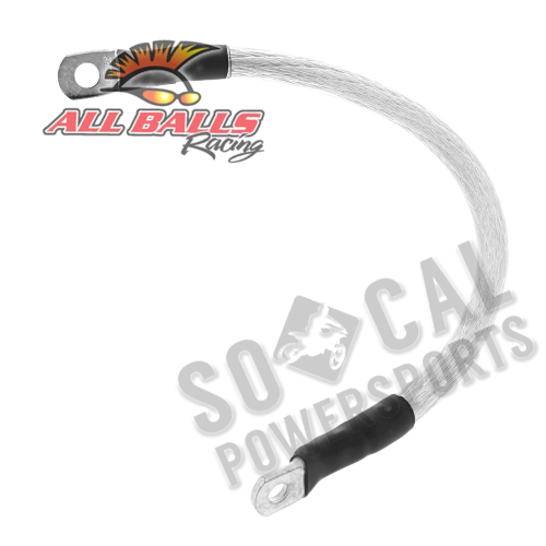 All Balls - All Balls Battery Cable - 12in. - Clear - 78-112