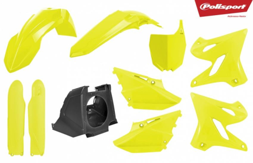 Polisport - Polisport Restyle Plastic Kit - Flo Yellow - 90745