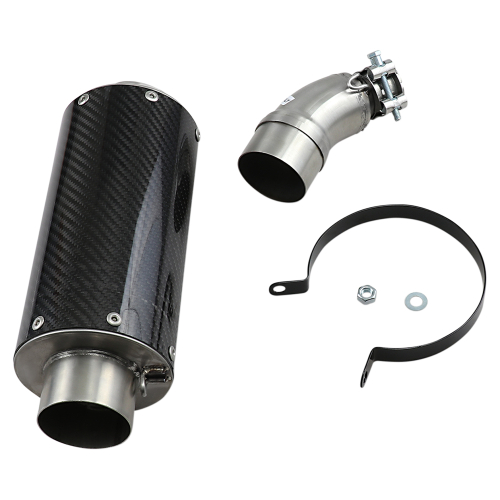 Hotbodies Racing - Hotbodies Racing MGP II Growler Full System Exhaust - Carbon Fiber Muffler - 81401-2404