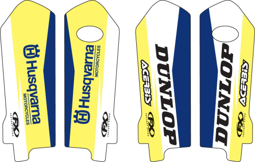 Factory Effex - Factory Effex Sponsor Logo Lower Fork Guard Graphics - 22-40620