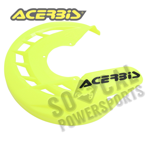 Acerbis - Acerbis X-Brake Front Disc Cover - Fluorescent Yellow - 2250244310