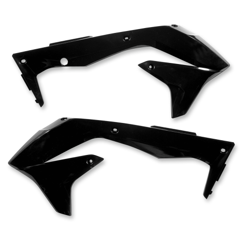 Acerbis - Acerbis Radiator Shrouds - Black - 2449690001