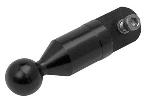 Techmount - Techmount Pivoting 17mm Ball Extension Shaft (50mm) - 3in. - Black - 4-62030