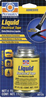Permatex - Permatex Liquid Electrical Tape - 4 oz Bottle - 85120