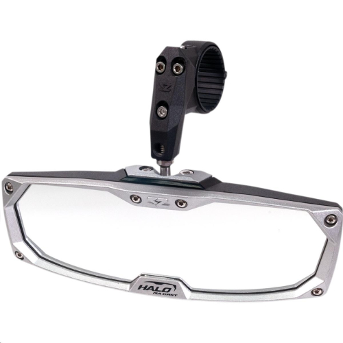 Seizmik - Seizmik Halo R Rear View Mirror with Cast Aluminium Bezels - 2.0in. with Shims for 1.875in. - 18025
