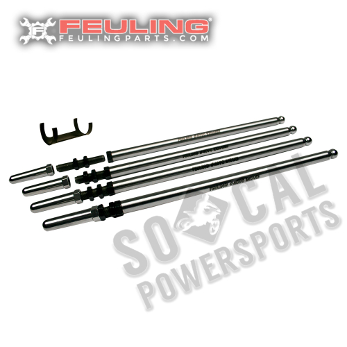 Feuling - Feuling Fast Install Adjustable Pushrod - Standard .095in Wall Thickness - 4091