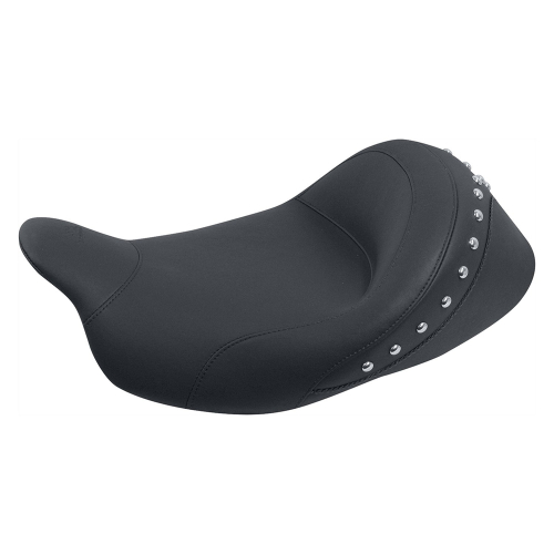 Mustang - Mustang Studded Solo Seat - Chrome Studs - 76029