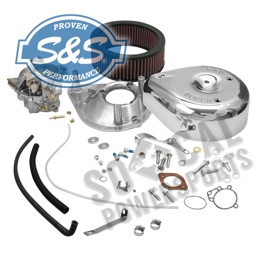 S&S Cycle - S&S Cycle Super E Shorty Carburetor Kit - 11-0418