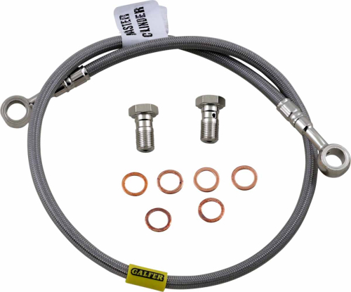 Galfer Brakes - Galfer Brakes Sportbike Stainless Steel Hydraulic Brake Line - FK003D14R