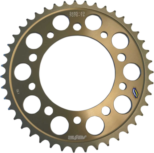 Sunstar - Sunstar Works Triplestar Aluminum Rear Sprocket - 43T - 5-348543