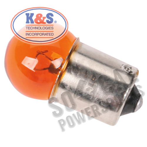 K&S Technologies - K&S Technologies Replacement Bulb for Single Filament Marker Light - Amber - 25-8037A